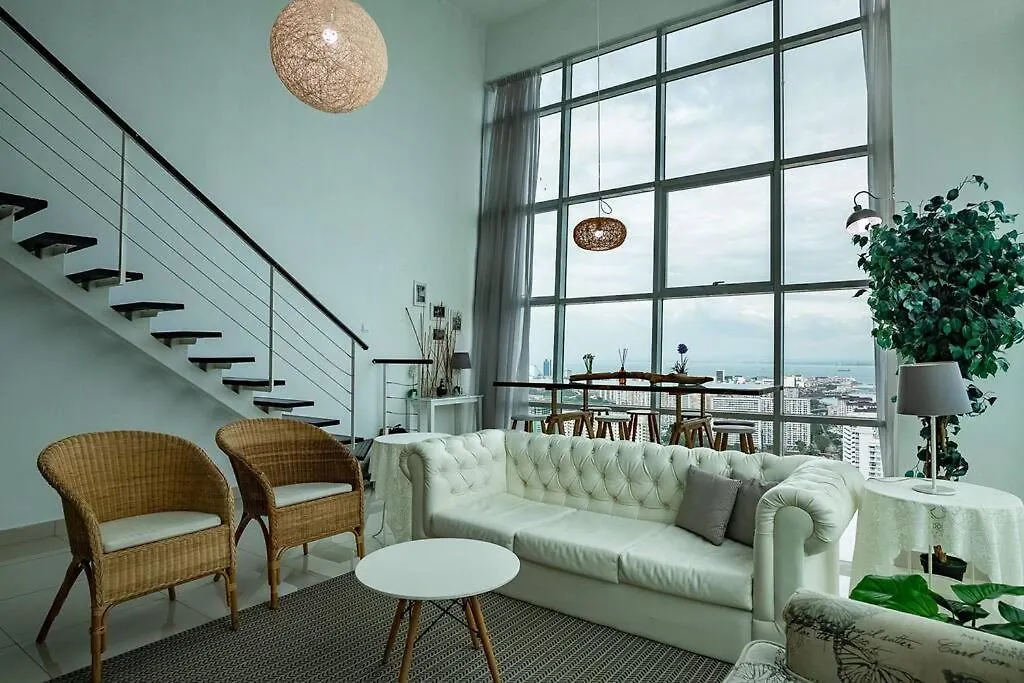 Apartment 2Bedrooms Maritime Seaview Luxury Suite 2Carpark 2-9Pax Jelutong